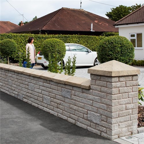Marshalite Pitch Faced Walling