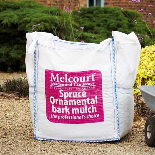 Melcourt Spruce Ornamental Bark Mulch Bulk Bag