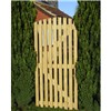 Orchard 1750mm High x 900mm Wide Green Treated Flat Top Slatted Gate