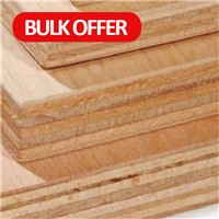 Pack of 35no Hardwood Plywood 2440x1220x25mm B/BB Face Class 2
