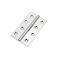 Polished Chrome Solid Drawn Butt Hinge