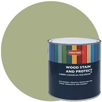 Protek 2.5ltr Wood Stain & Protect Pale Sage