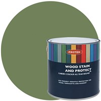 Protek 2.5ltr Wood Stain & Protect Soft Sage