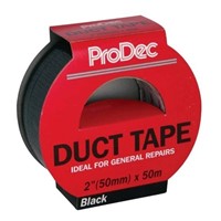 Rodo 50mm Black Duct Tape