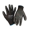 Scan Dipped Gloves PU 5 Pairs XMS23