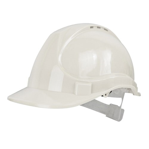 Scan White Safety Helmet