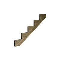 Treated 5 Tread Decking Stair String