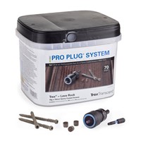 Trex Starborn Pro Plug System Lava Rock (350 screw 375 plugs)