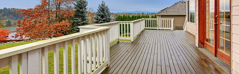 Spring Clean Your Garden Deck