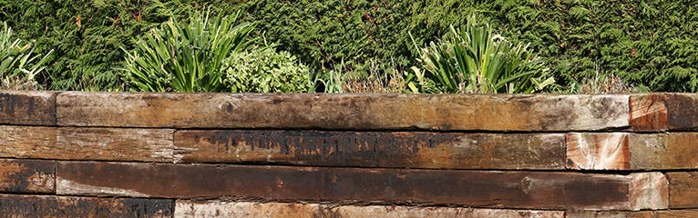 Ideas for Using Railway Sleepers in Your Garden
