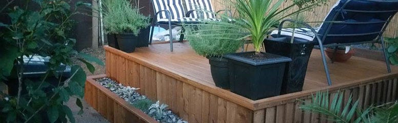 DIY Weekend Project – A Raised Seating Area