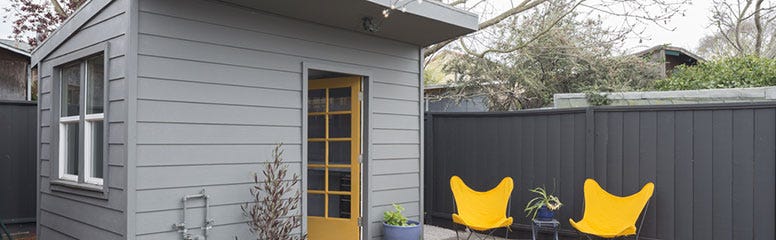 Summer Houses, Man Caves and She Sheds