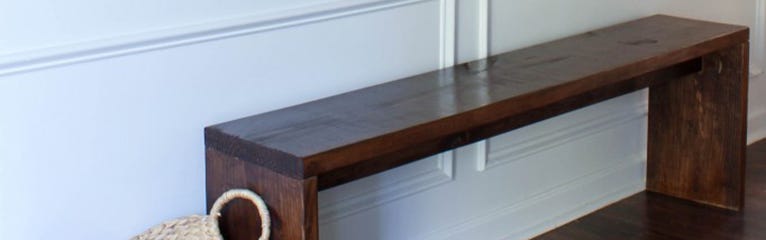 How to Build 4 Hallway Benches and Organisers