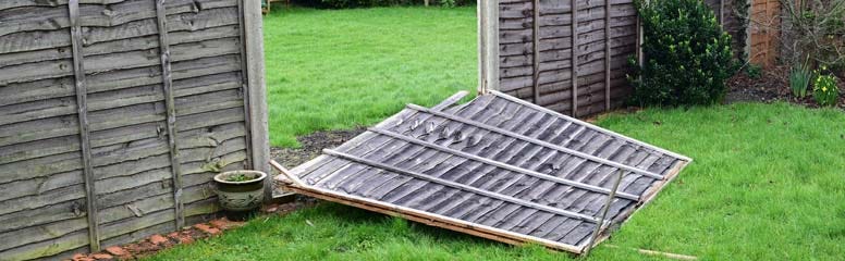 How to Mend a Storm Damaged Fence