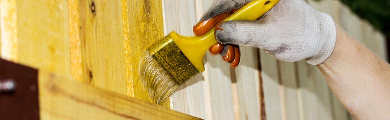 How to Paint Your Fence