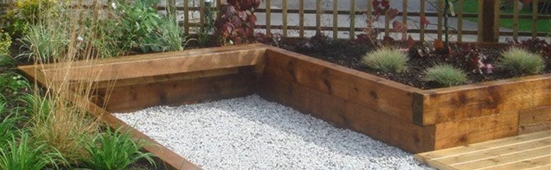 How To Lay Railway Sleepers In The Garden