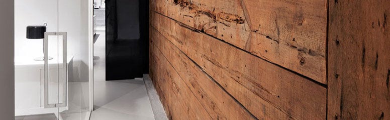 Install a Timber Plank Wall at Home