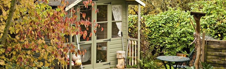 Turn Your Log Cabin into a Garden Office