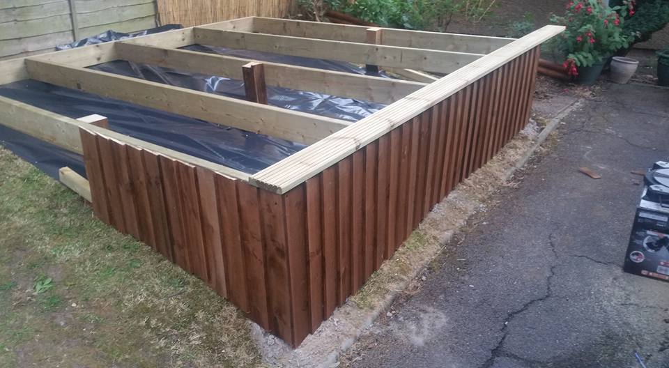 Decking Build Process 2