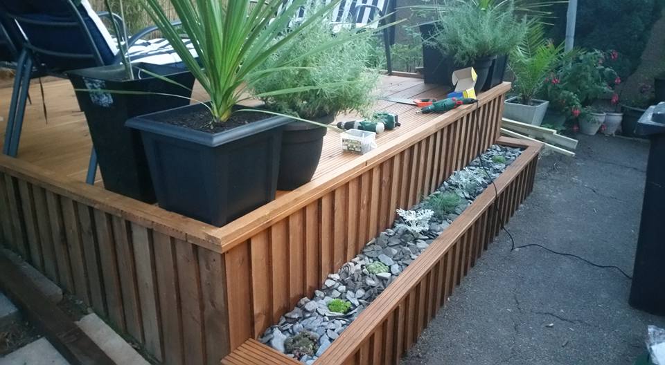 Finished Decking Build