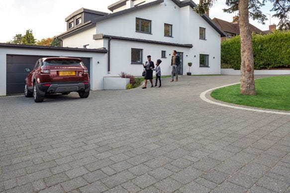 Drivesett Argent Permeable Paving