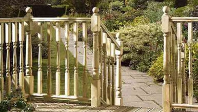 Decking Balustrading