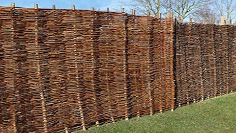 Hazel Hurdle Fence Panels