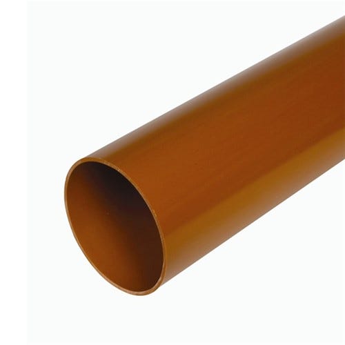 160mm UG 3m Plain Ended Pipe